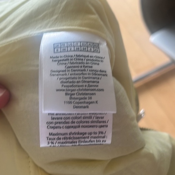 Rotate Birger Christensen Yellow Vegan  Snakeskin Trousers - Picture 11 of 15